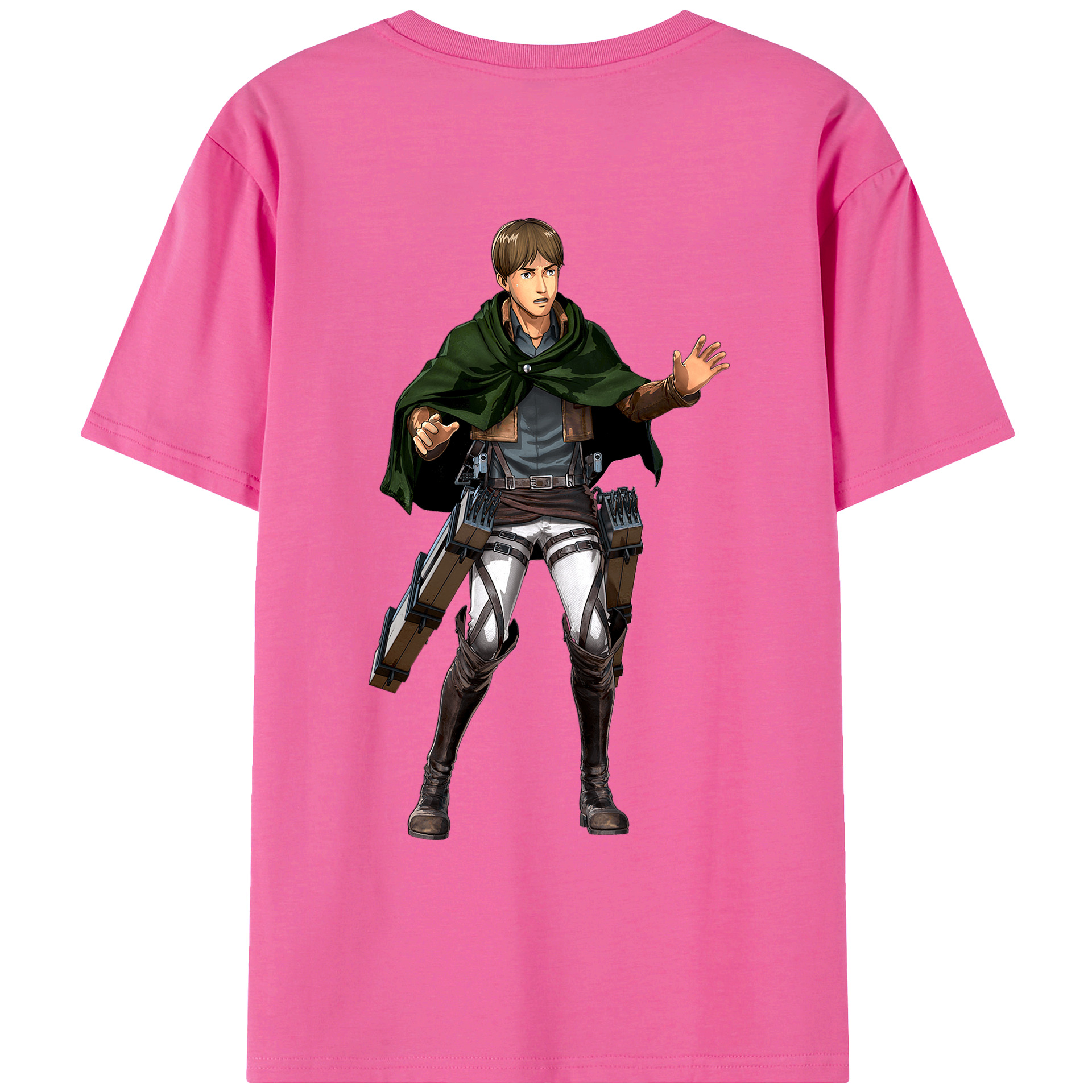 （画像用） 進撃の巨人 Attack on Titan レディース半袖Tシャツ(バックプリント)